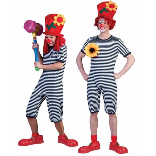 Dorus badpak in blauw-wit