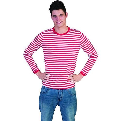 Dorus shirt rood-wit