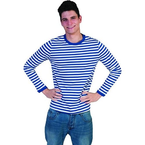 Dorus shirt blauw wit