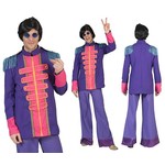 Popsterren kostuum  in paars