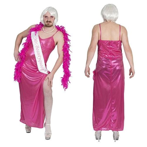 Drag queen jaren 20-jurk Mr Beauty Queen