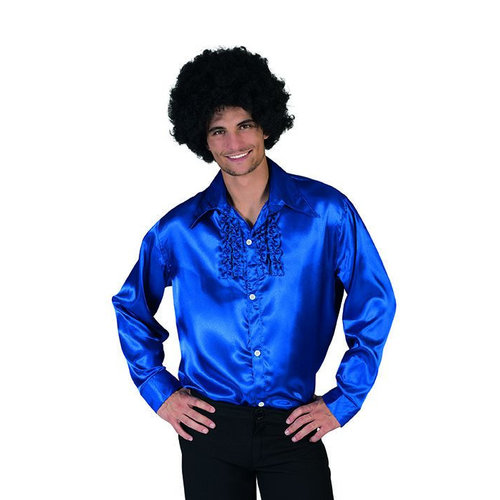 Mooie feest blouse in de kleur blauw