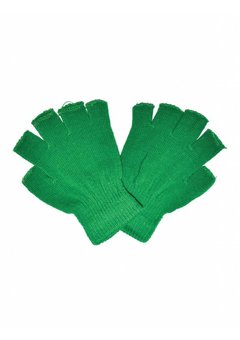 Vingerloze handschoenen groen