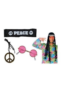 Hippie set driedelig