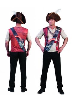 3D T-shirt Piraat