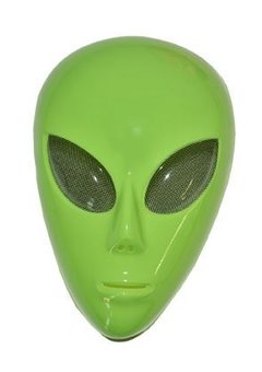 Masker Alien in groen