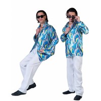 Seventies man kostuum voor party's