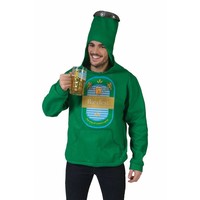 Trui met een bierfles erop voor party's