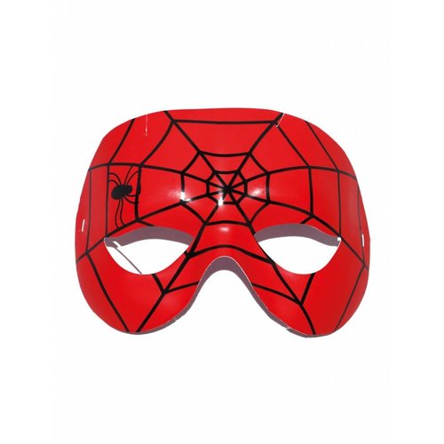 Mooi masker spin in rood