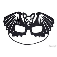 Griezelig oogmasker vleermuis