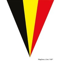 Vlaggenlijn 5m 10 vlaggen België