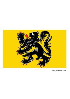 Vlag Vlaamse leeuw