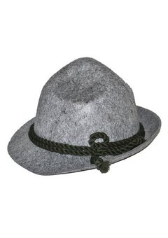 Grijze Alpenhoedje voor mannen