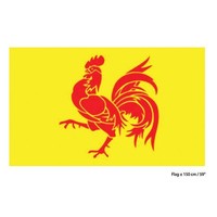 Vlag Waalse haan