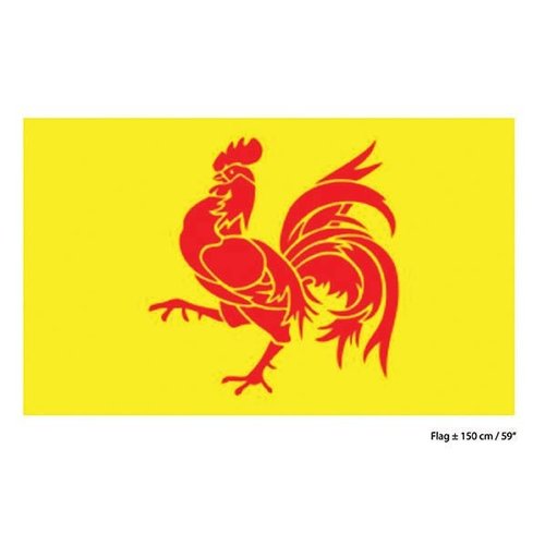 Vlag Waalse haan