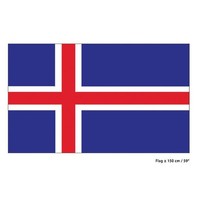 Vlag Ijsland