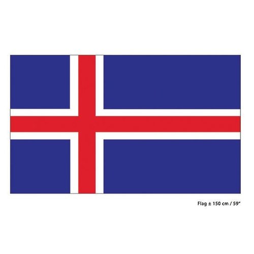 Vlag Ijsland
