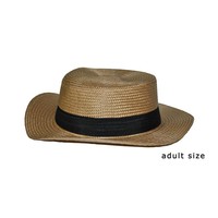 Mooie hoed Maurice Chevalier volwassenen