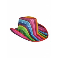 Fleurige cowboyhoed regenboog