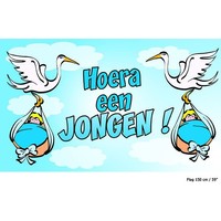 Vlag hoera een jongen