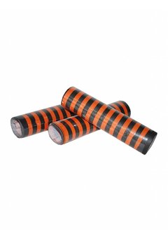 Serpentines voor Halloween zwart oranje