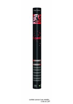 Confetti kanon rood top kwaliteit 60cm