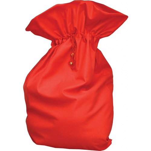 Rode kado zak voor de kerstman