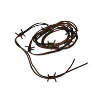 Enge prikkeldraad voor griezel party