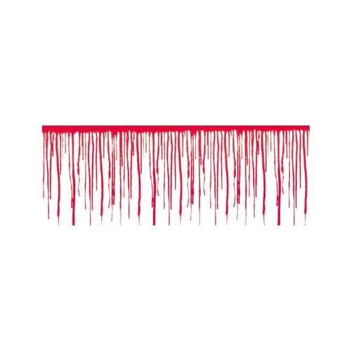 Enge slinger bloed versiering voor een griezel party