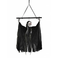 Eng hangend spook decoratie met licht en geluid