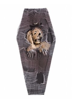 Doodskist 41 cm met licht en geluid