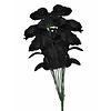 Zwarte rozen boeket