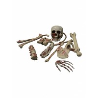 Nep botten met bloedspetters