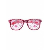 Enge bril met nep bloed spetters