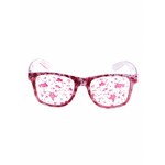 Enge bril met nep bloed spetters