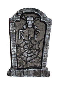 Mini grafsteen RIP Halloween