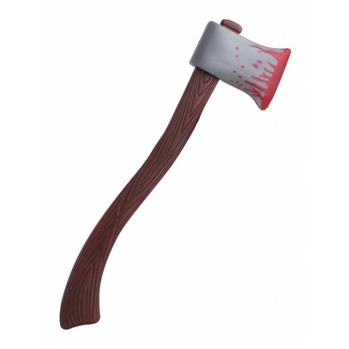 Enge nep bijl met bloedsporen