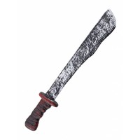 Griezelig nep mes Halloween 45cm