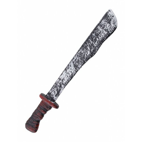 Griezelig nep mes Halloween 45cm