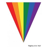 Vlaggenlijn regenboog