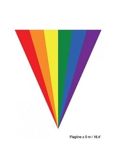 Vlaggenlijn regenboog