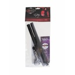 Enge wandelstok met doodskop pvc 75cm