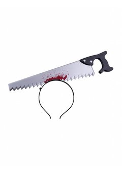 Zaag door hoofd op diadeem
