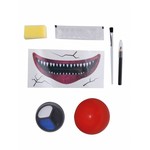 Enge horror clown make-up set Barney