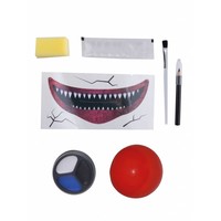 Enge horror clown make-up set Barney