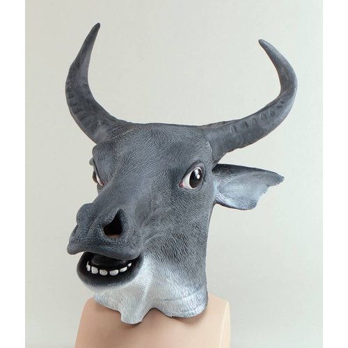Ruig stier masker Bullet latex
