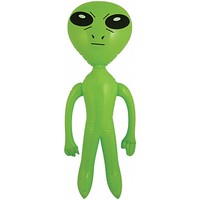 Leuke Alien pop opblaasbaar decoratief