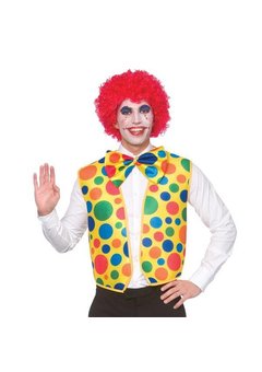 Clown  vest Finn met bijpassende strik