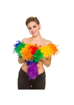 Veren boa Esmee regenboog kleuren