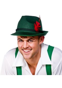 Tiroler hoed Bernard groen